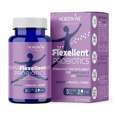 🧘‍♀️ Flexellent® - Для здоровья суставов и пищеварения (30 капсул)