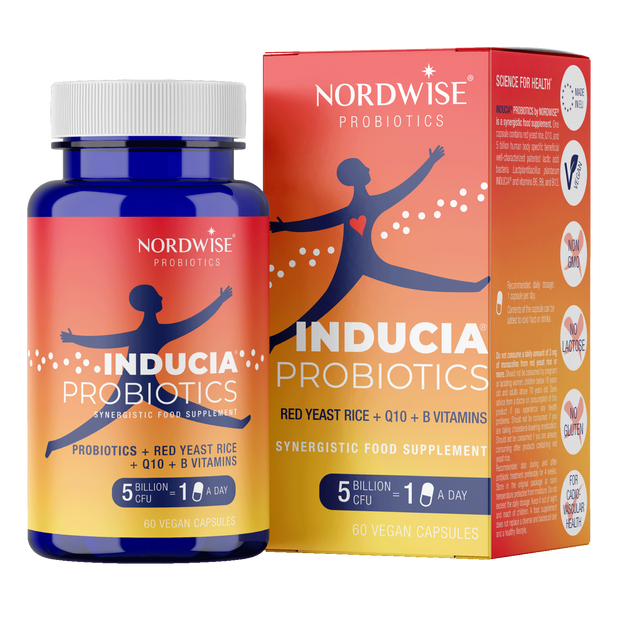 UUS! INDUCIA PROBIOTICS - Toidulisand kolesteroolile (60 kapslit)