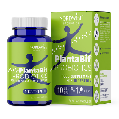 UUS! PlantaBif PROBIOTICS - Probiootiline toidulisand seedimisele (60 kapslit)