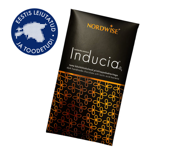НОВИНКА! 🍫 Темный шоколад ручной работы с молочнокислыми бактериями INDUCIA® (100 г)
